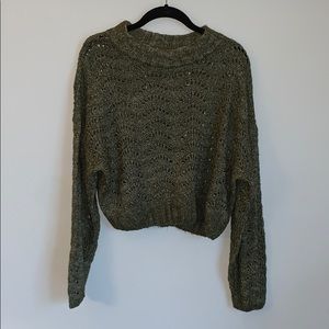Urban Outfitters Cropped Knit Sweater